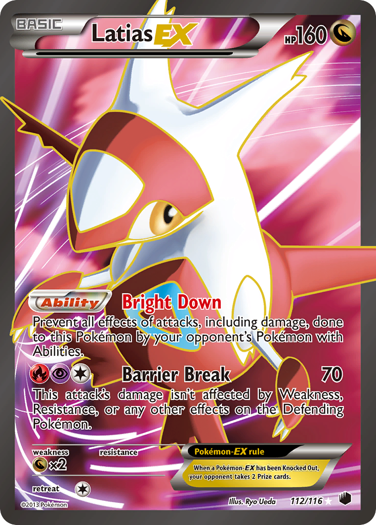 Latias-EX - Plasma Freeze SET-112