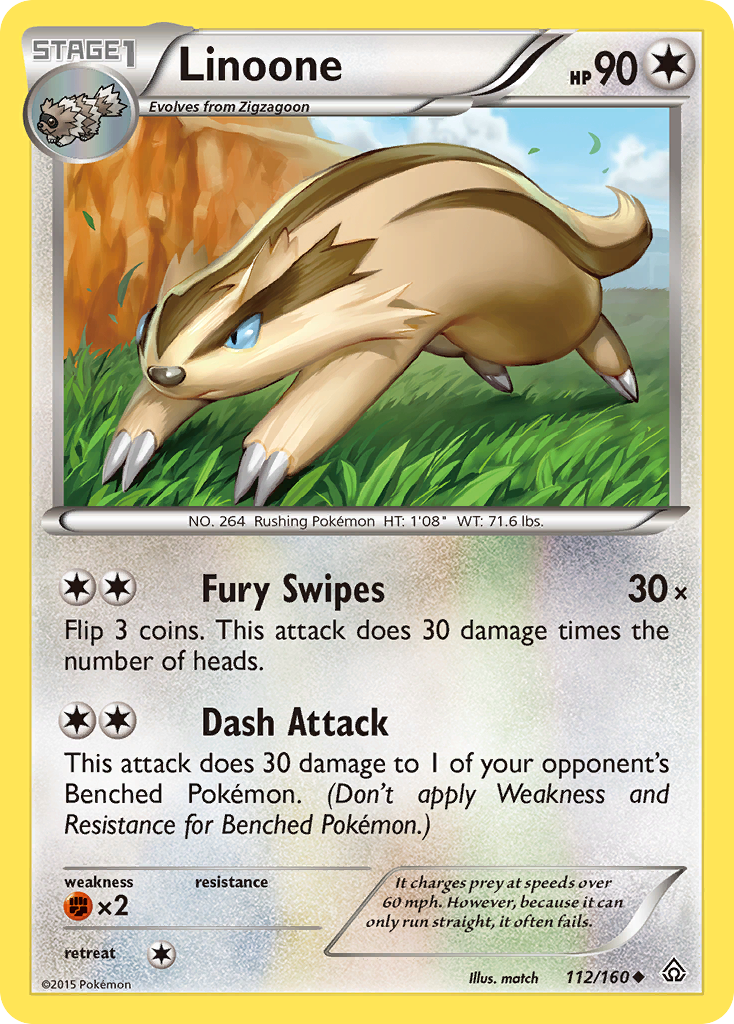 Linoone - Primal Clash SET-112