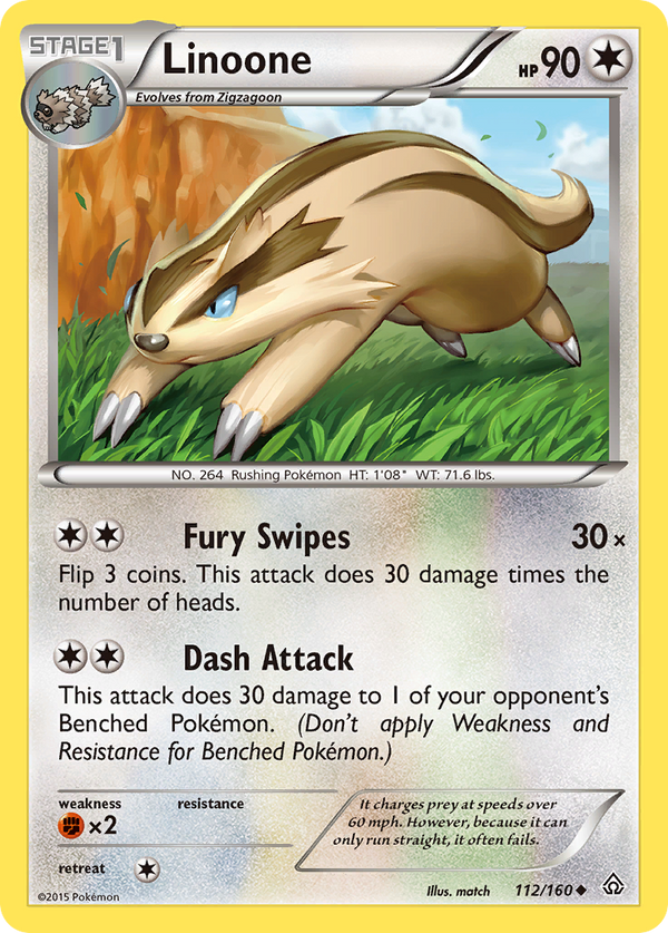 Linoone - Primal Clash SET-112