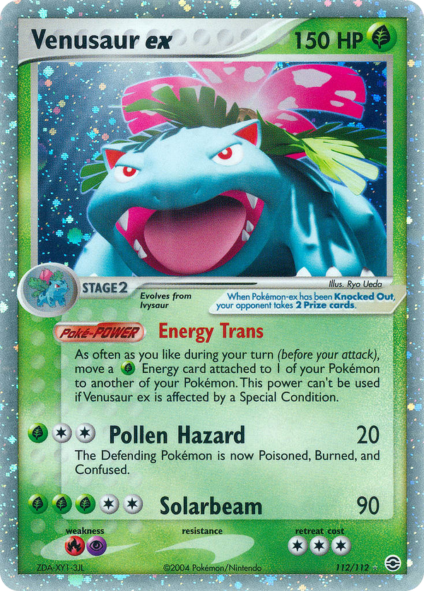 Venusaur EX - FireRed & LeafGreen SET-112