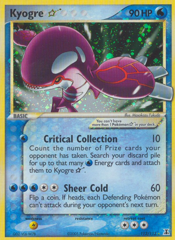 Kyogre ? - Delta Species SET-112
