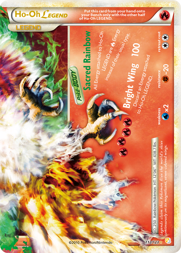 Ho-Oh LEGEND - HeartGold & SoulSilver SET-112