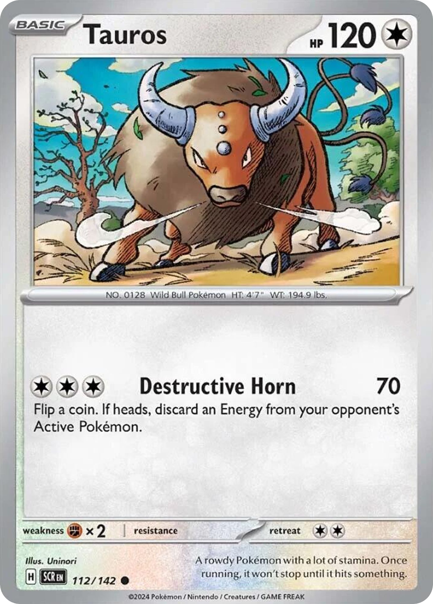 Tauros - Stellar Crown SET-112