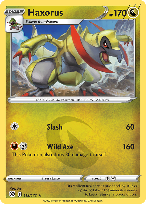Haxorus - Brilliant Stars SET-112