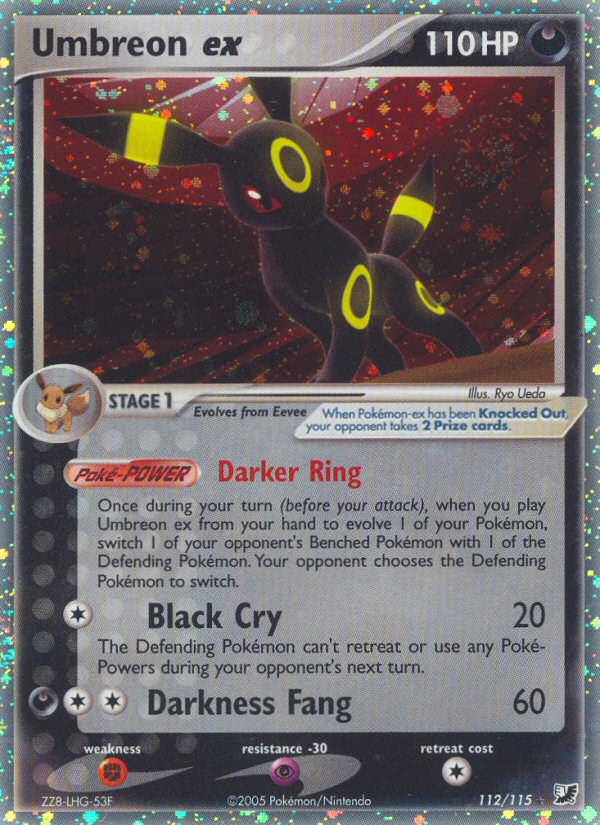 Umbreon EX - Unseen Forces SET-112