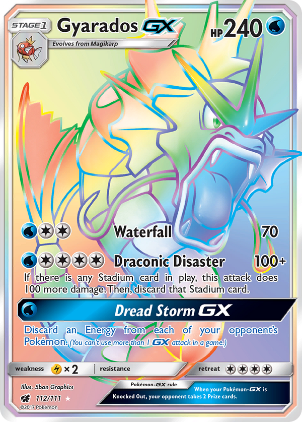 Gyarados-GX - Crimson Invasion SET-112