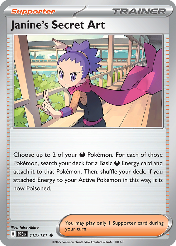 Janine's Secret Art - Prismatic Evolutions SET-112