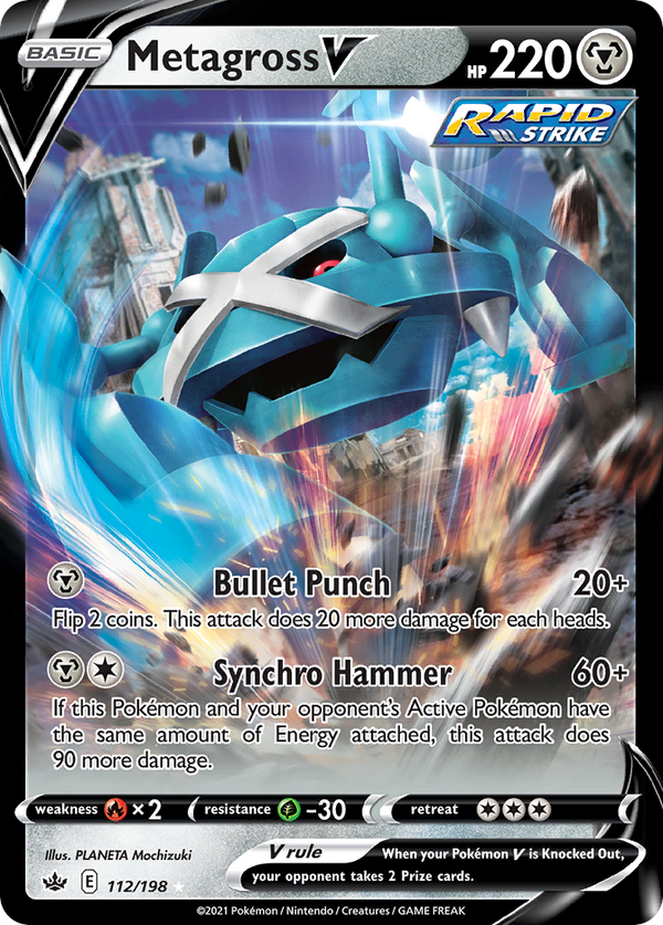 Metagross V - Chilling Reign SET-112