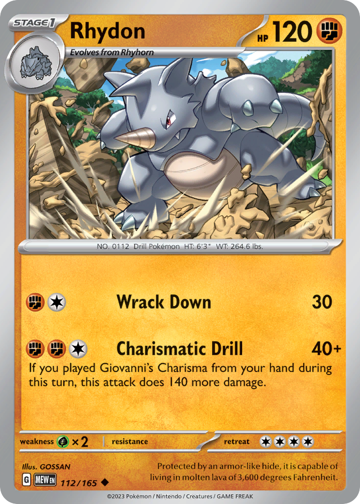 Rhydon - 151 SET-112
