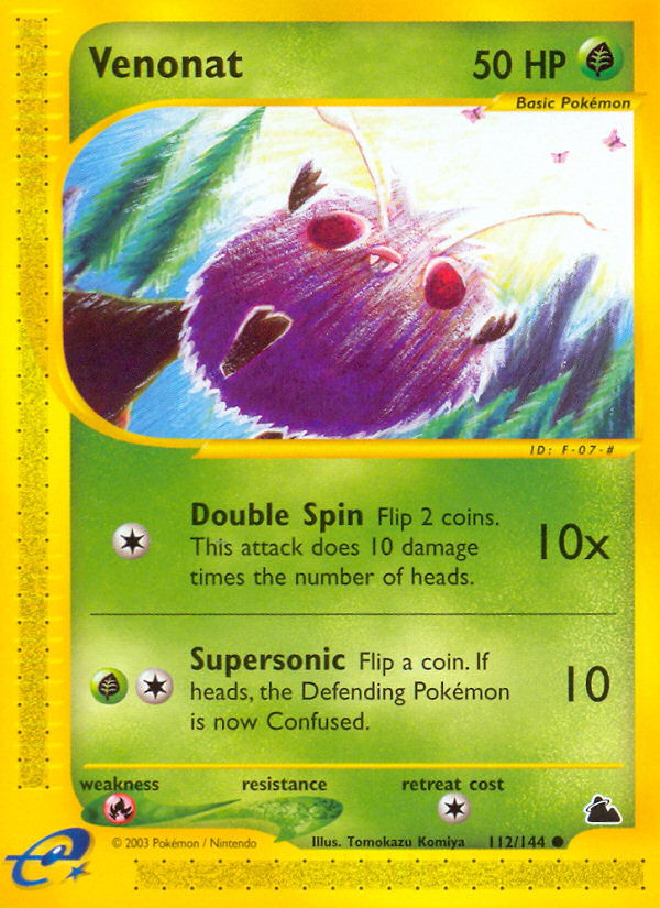 Venonat - Skyridge SET-112