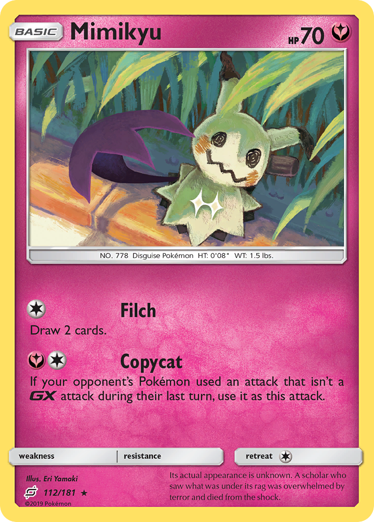 Mimikyu - Team Up SET-112