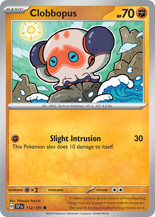 Clobbopus - Surging Sparks SET-112