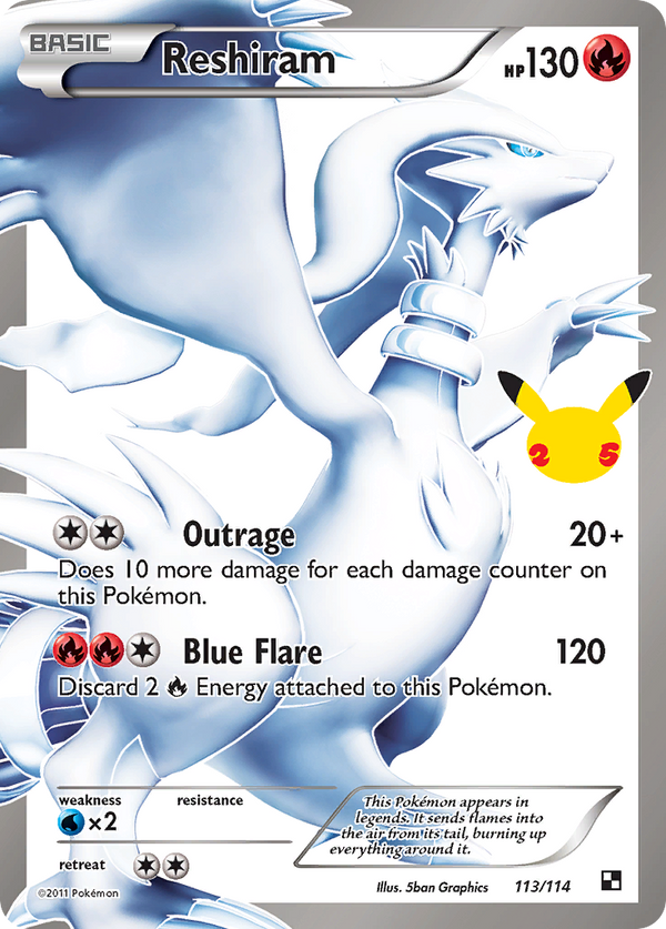 Reshiram - Celebrations: Classic Collection SET-113_A