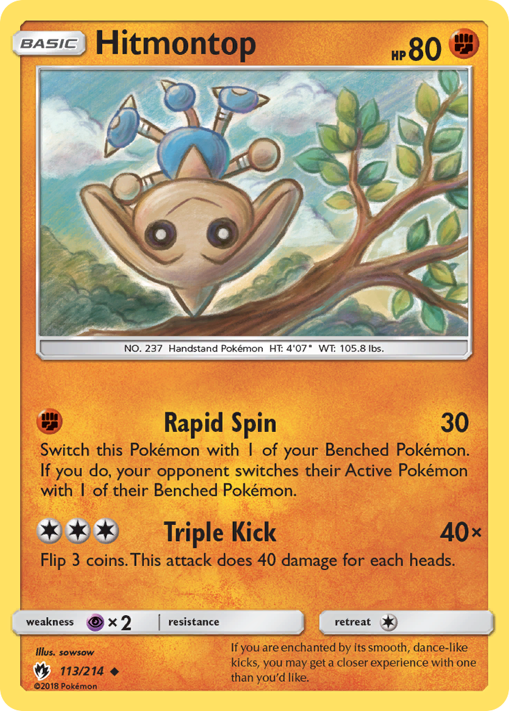 Hitmontop - Lost Thunder SET-113