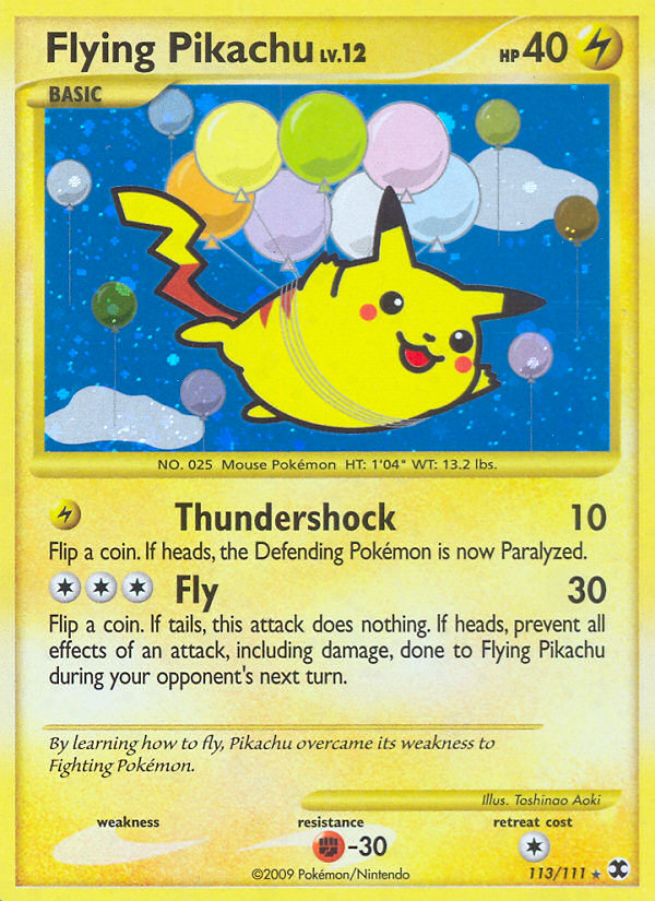 Flying Pikachu - Rising Rivals SET-113