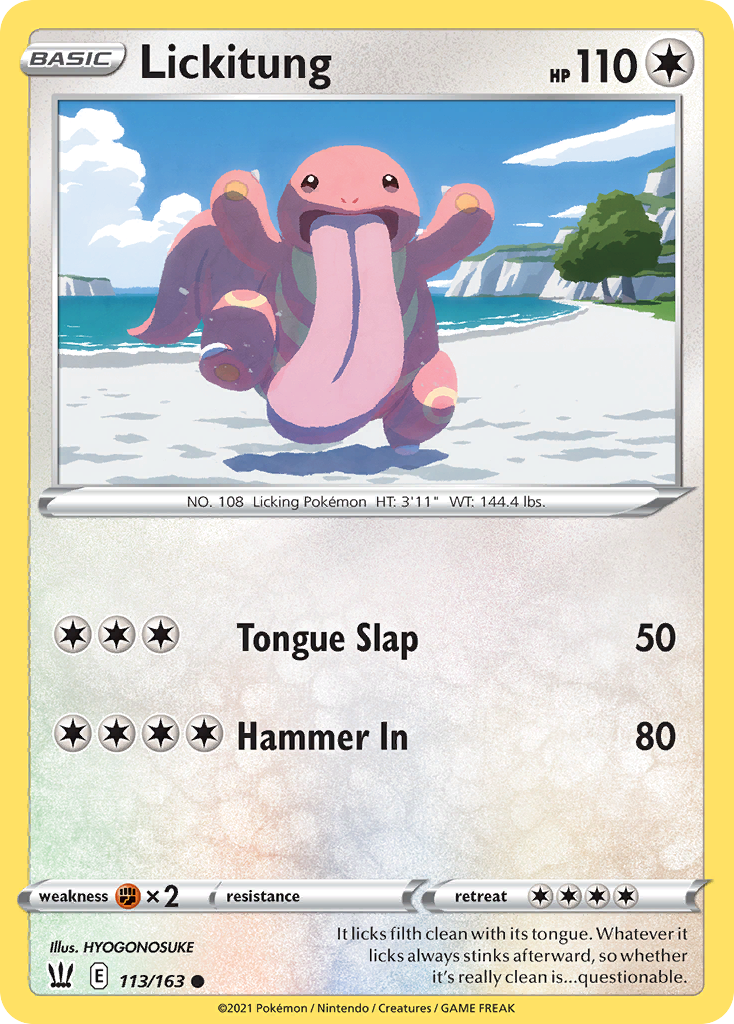 Lickitung - Battle Styles SET-113