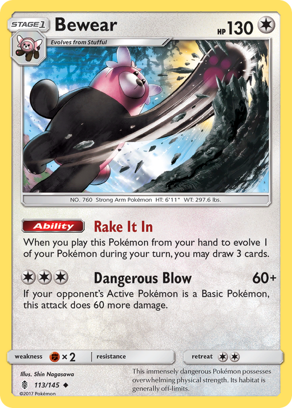 Bewear - Guardians Rising SET-113