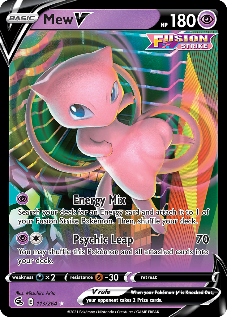 Mew V - Fusion Strike SET-113