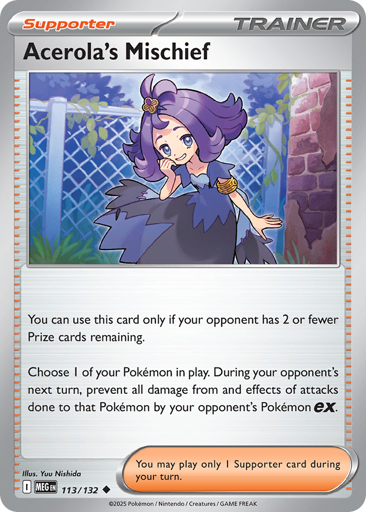 Acerola's Mischief - Mega Evolution SET-113