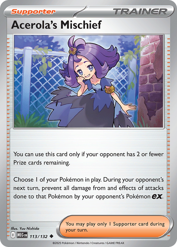 Acerola's Mischief - Mega Evolution SET-113