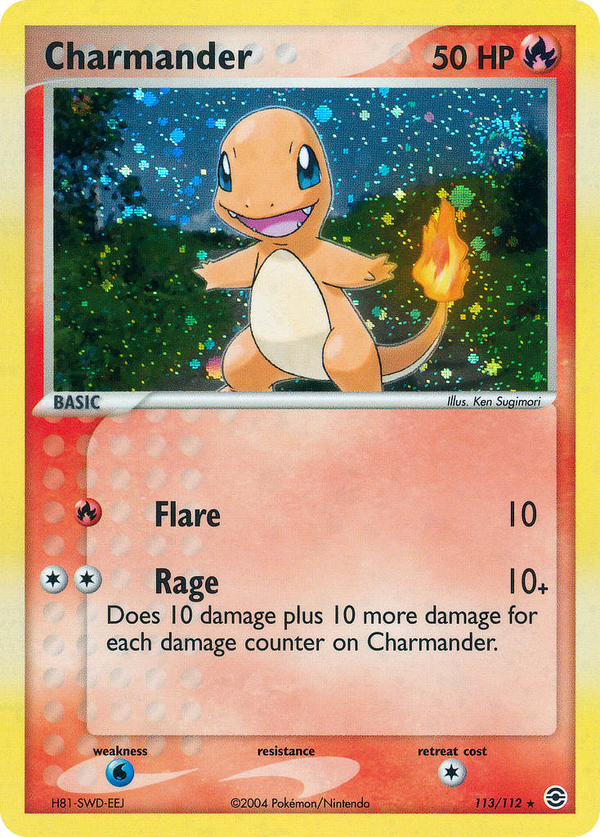 Charmander - FireRed & LeafGreen SET-113