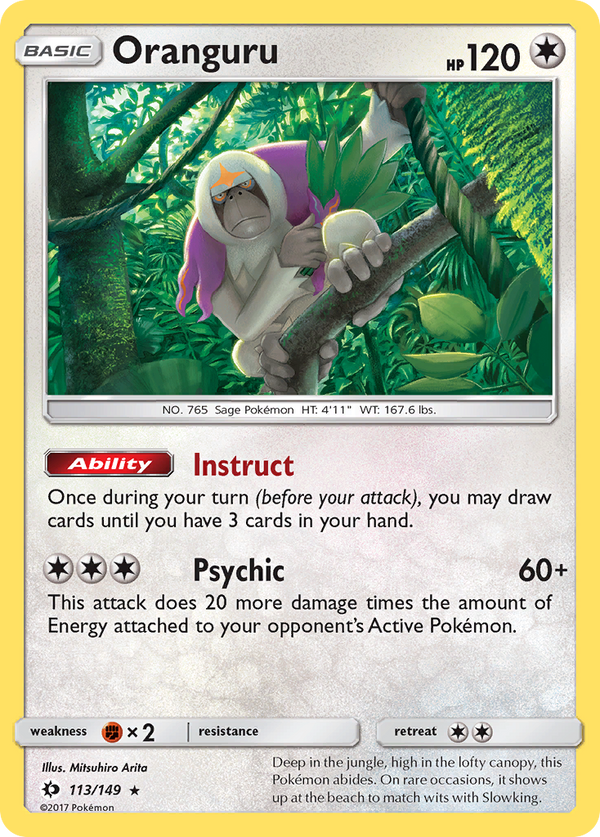 Oranguru - Sun & Moon SET-113