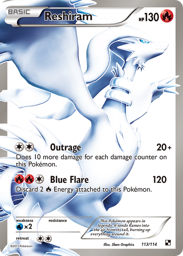Reshiram - Black & White SET-113