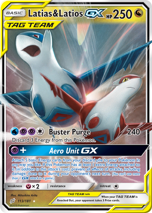 Latias & Latios-GX - Team Up SET-113