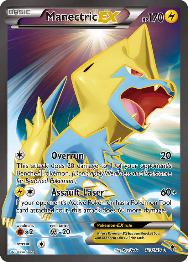 Manectric-EX - Phantom Forces SET-113