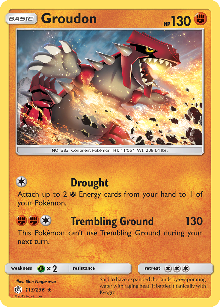 Groudon - Cosmic Eclipse SET-113