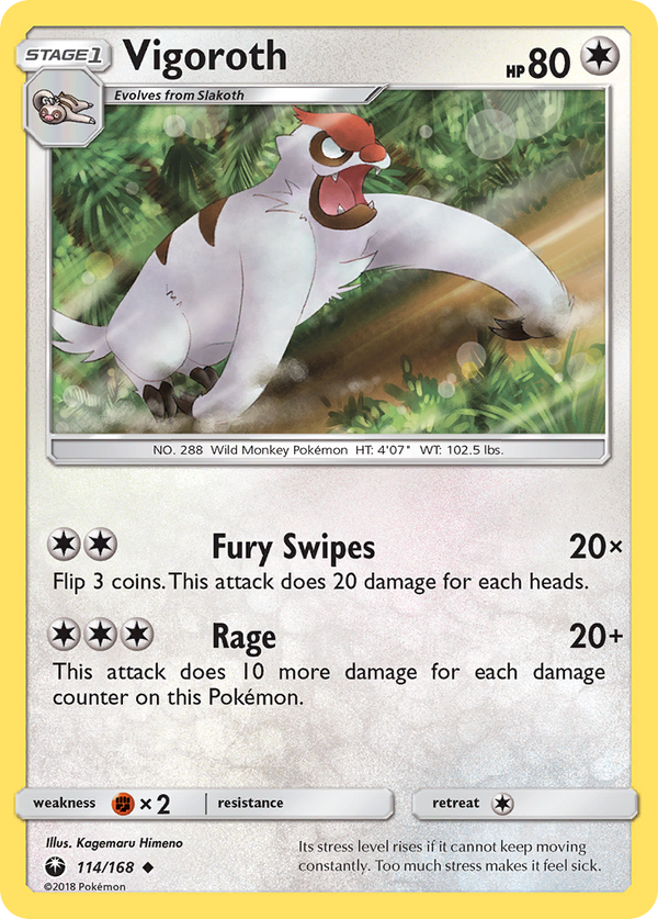 Vigoroth - Celestial Storm SET-114