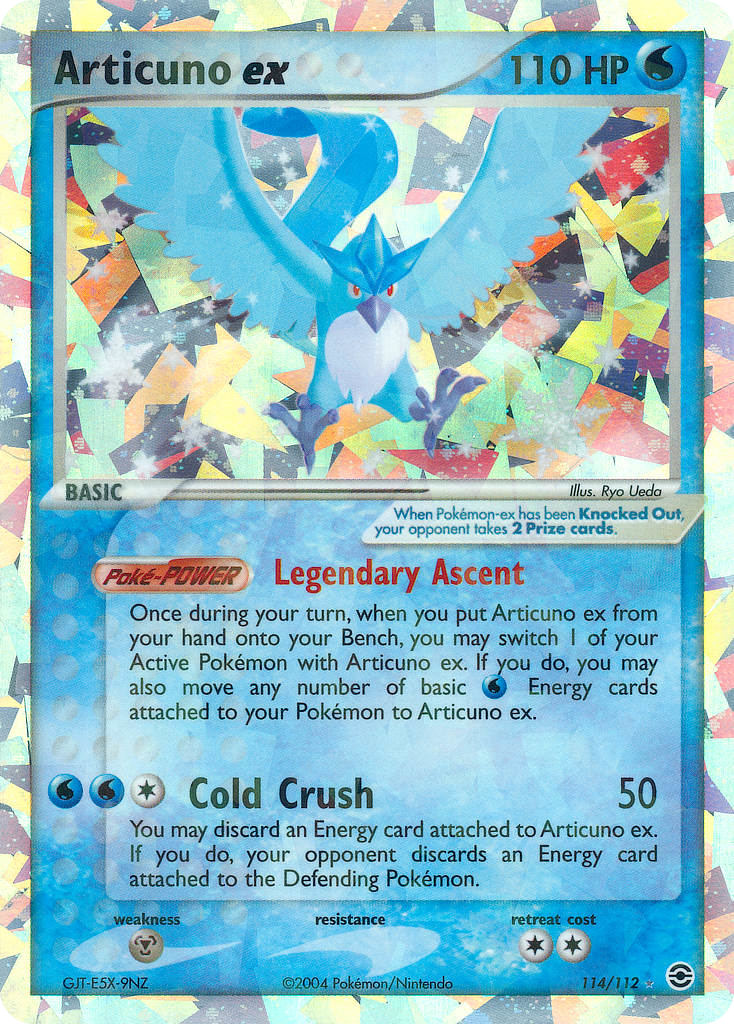 Articuno EX - FireRed & LeafGreen SET-114