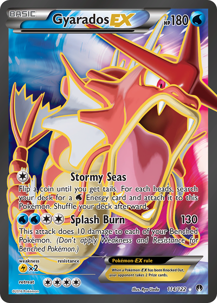 Gyarados-EX - BREAKpoint SET-114