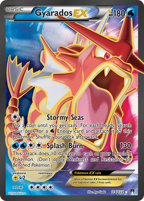 Gyarados-EX - BREAKpoint SET-114