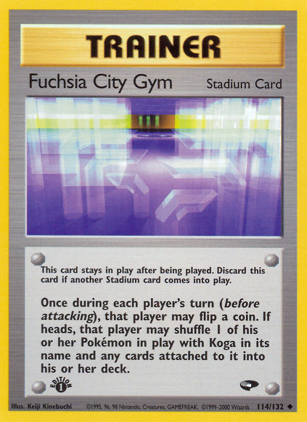 Fuchsia City Gym - Gym Challenge SET-114