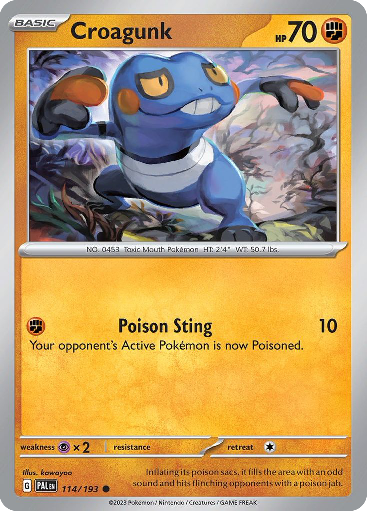 Croagunk - Paldea Evolved SET-114
