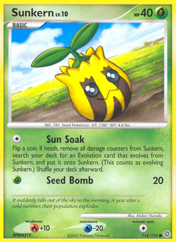 Sunkern - Secret Wonders SET-114