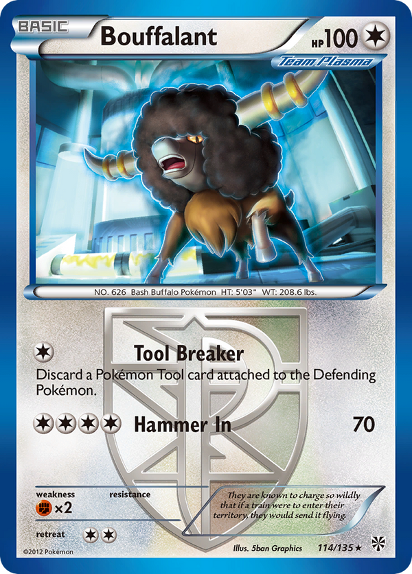 Bouffalant - Plasma Storm SET-114