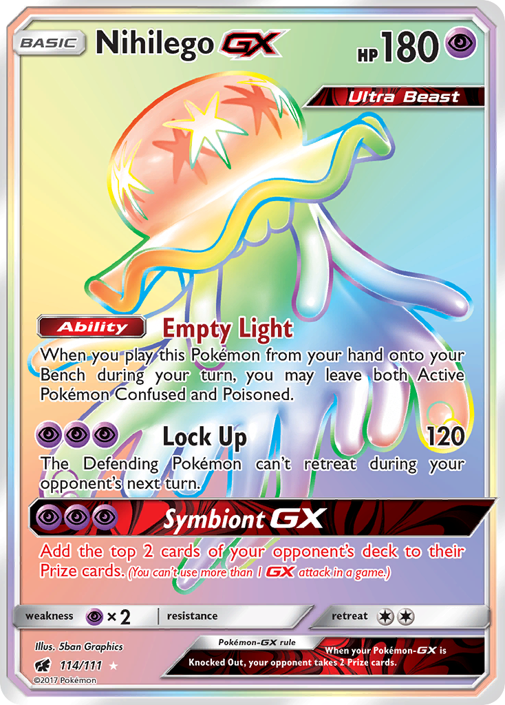 Nihilego-GX - Crimson Invasion SET-114