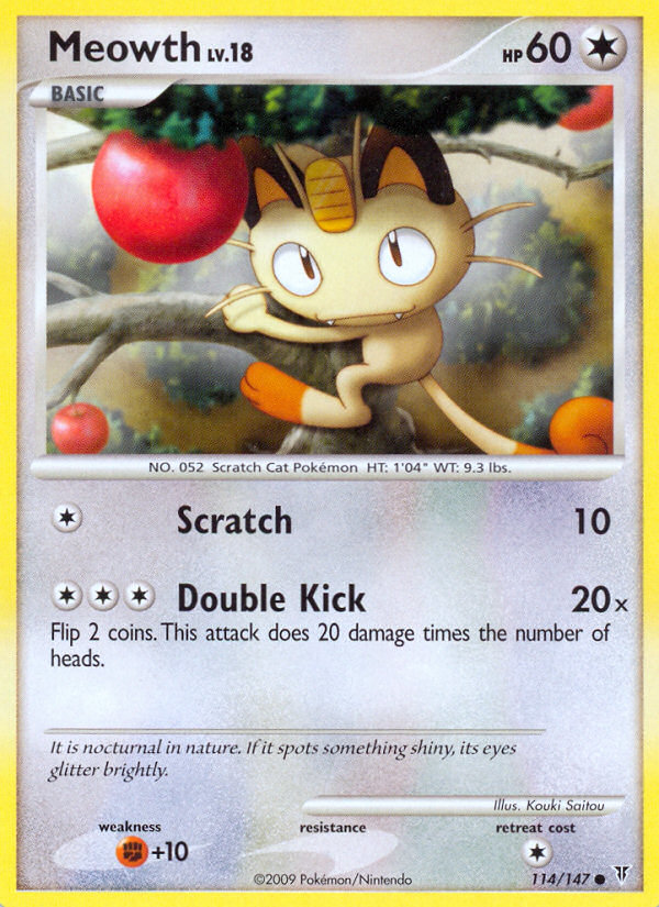 Meowth - Supreme Victors SET-114