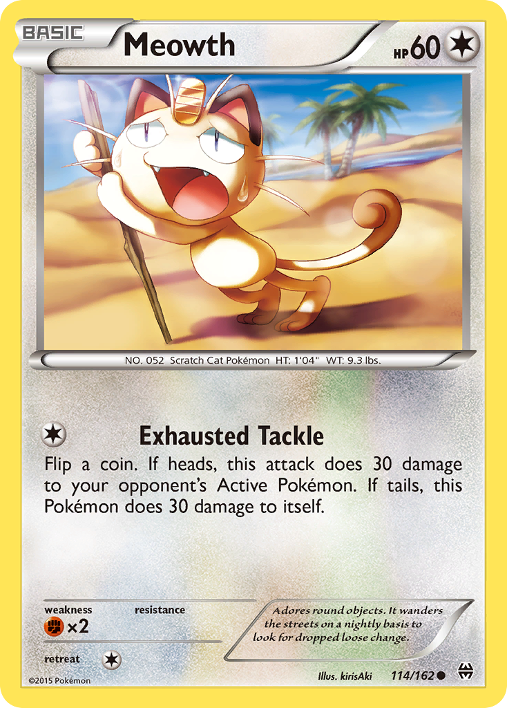 Meowth - BREAKthrough SET-114