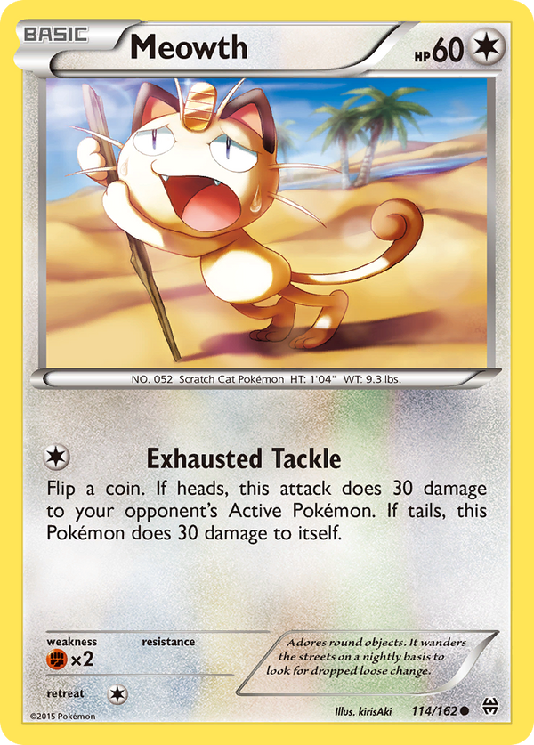 Meowth - BREAKthrough SET-114