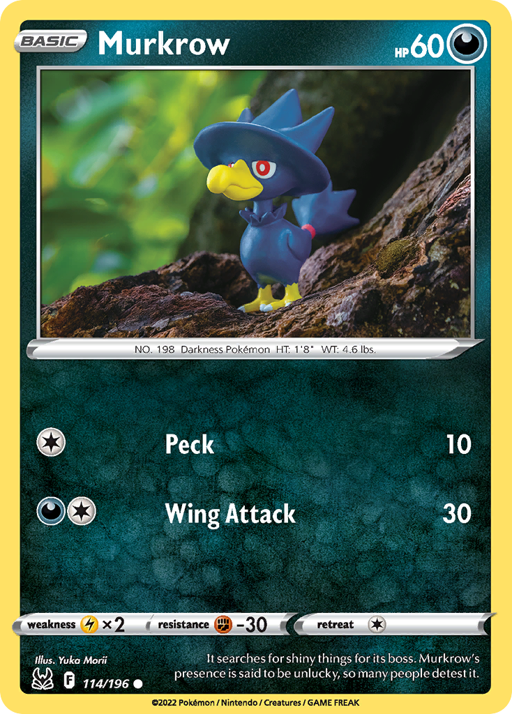 Murkrow - Lost Origin SET-114