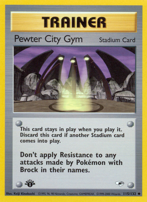 Pewter City Gym - Gym Heroes SET-115