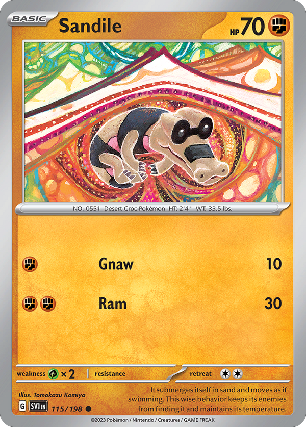 Sandile - Scarlet & Violet SET-115