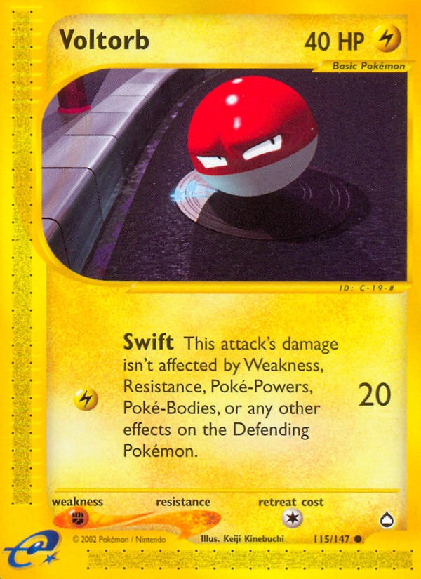 Voltorb - Aquapolis SET-115