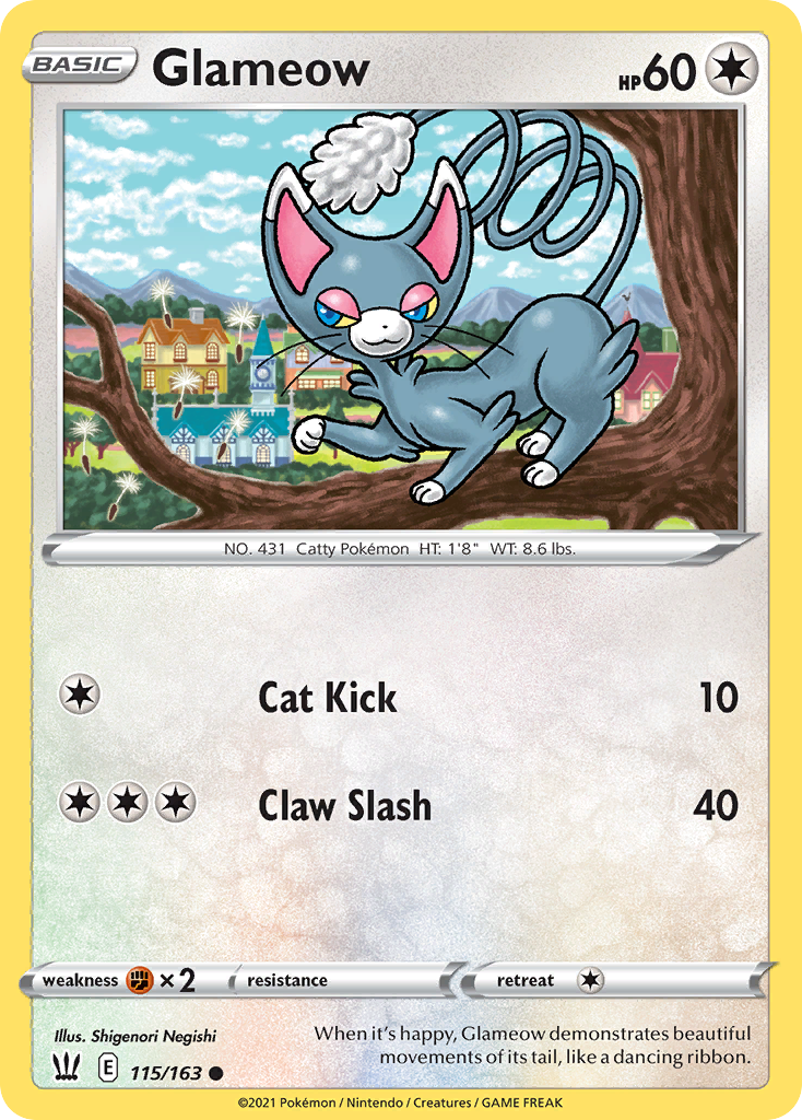 Glameow - Battle Styles SET-115