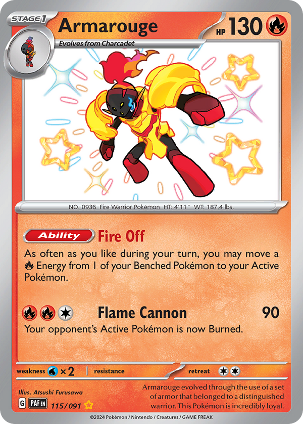 Armarouge - Paldean Fates SET-115