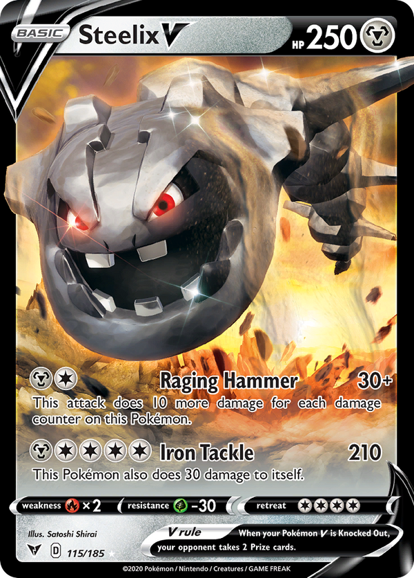 Steelix V - Vivid Voltage SET-115