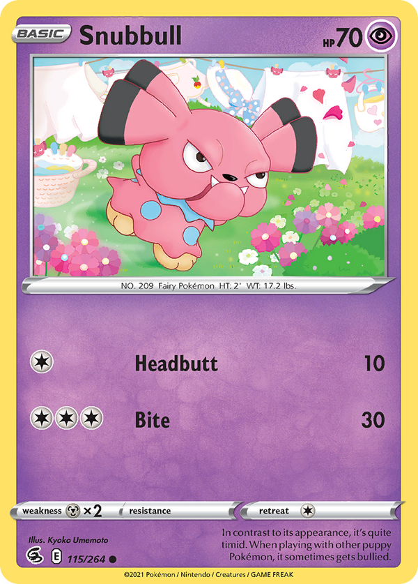Snubbull - Fusion Strike SET-115
